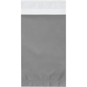 BOX USA Clear View Poly Mailer Envelopes, 6" x 9", Clear/White, Self Seal, Waterproof and Puncture Resistant, for Packing, Mailing, and Shipping Catalogs and Brochures, Pack of 100