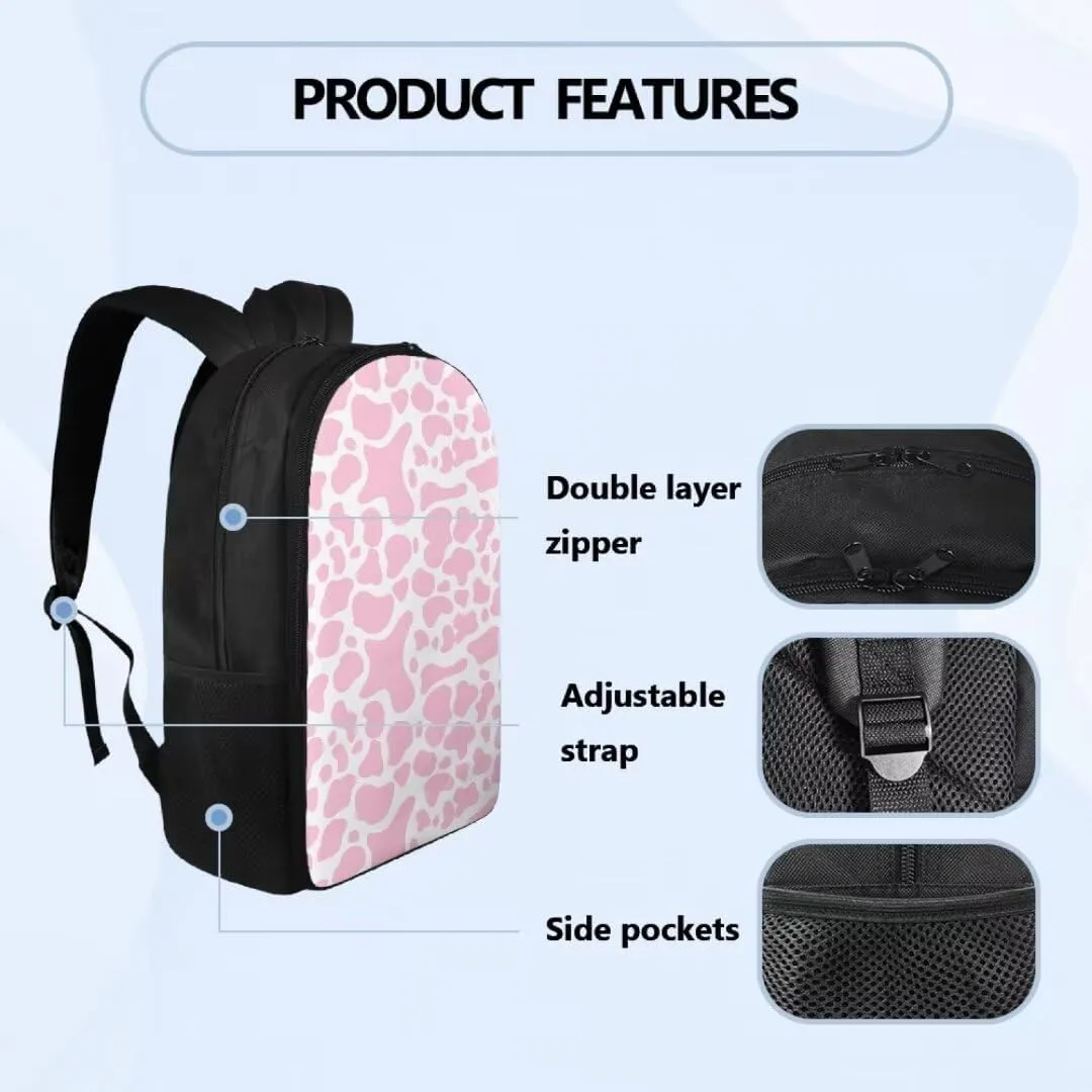 Boys Campus Senior Backpack Set with Lunch Bag & Pencil Bag for Middle School Students