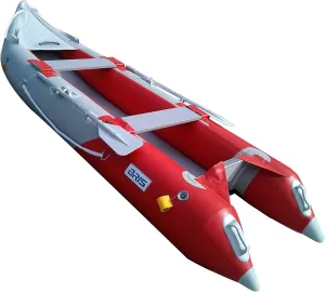 BRIS 12 ft Inflatable Kayak Fishing Tender Inflatable Poonton Boat 2 Person Kayak