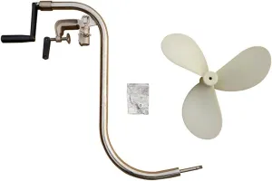BRIS HAND OPERATED BOAT PROPELLERS INFLATABLE PONTOON BOAT KAYAK CANOE OUTBOARD MOTOR TROLLING MOTOR