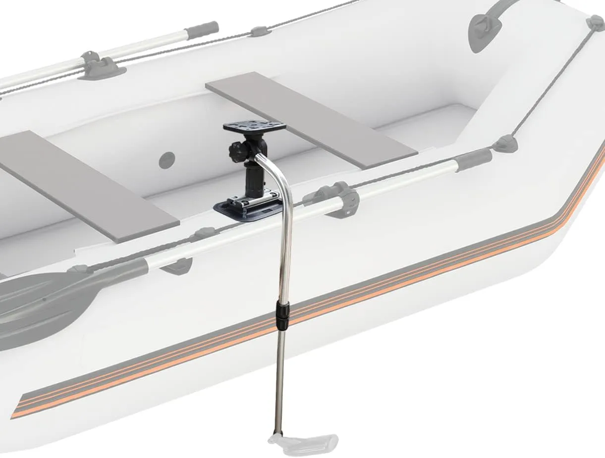 Brocraft Inflatable Boat Fish Finder Mount/Inflatable Boat Transducer Bracket/Inflatable Boat Sonar Transducer Mount
