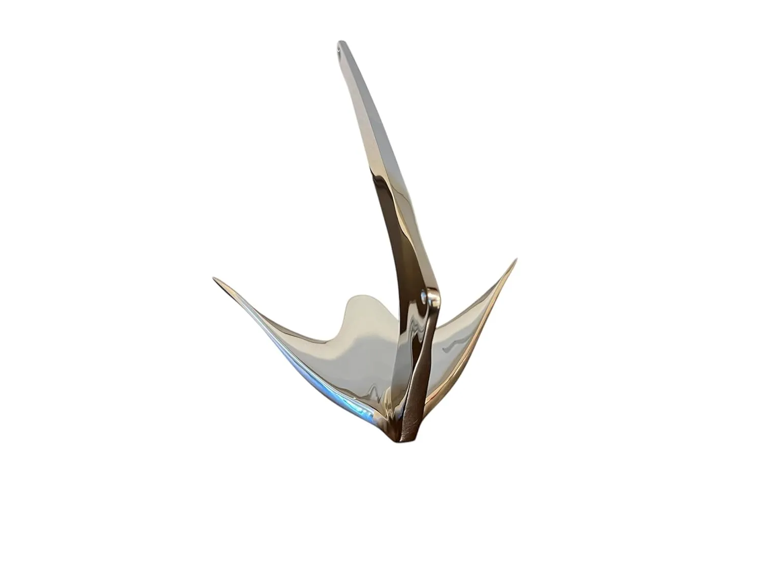 Bruce Claw Anchor Corrosion Resistant Marine-Grade Stainless Steel Lightweight - 5 lb Polished Finish