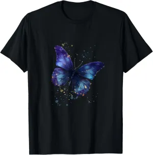 Butterfly flying in the rain and pole dust T-Shirt