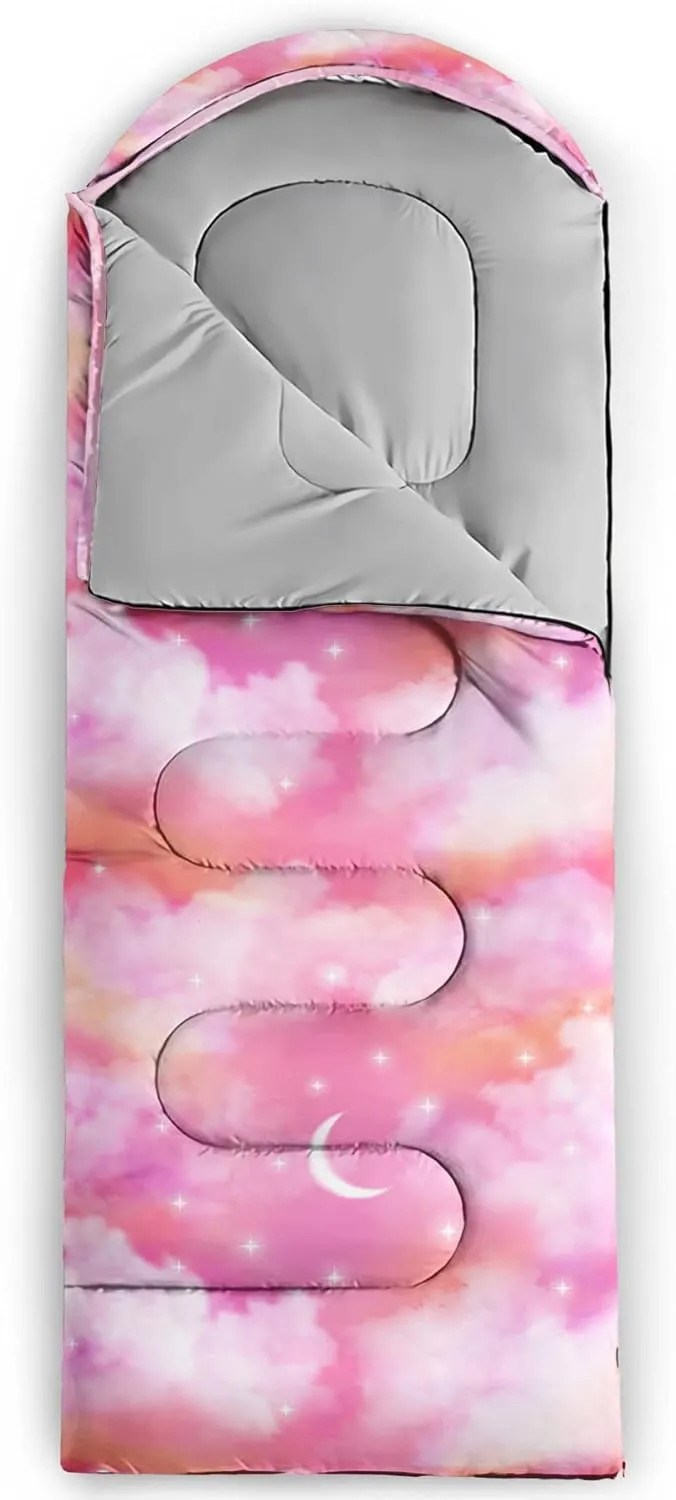 Camping Sleeping Bags,3 Season Warm & Cool Weather,Lightweight,Waterproof Sleeping Bags for Adults & Kids,Traveling,and Outdoors,Camping Gear Equipment
