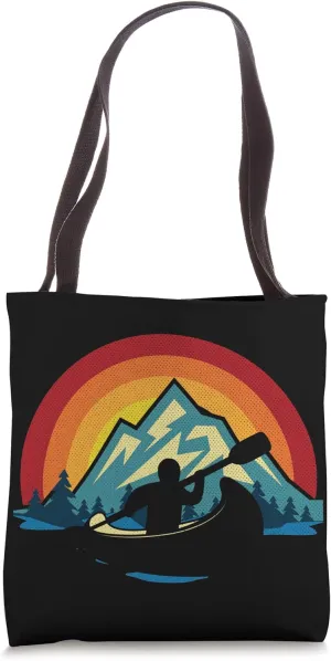 Canoe Kayak River Rafting Tote Bag