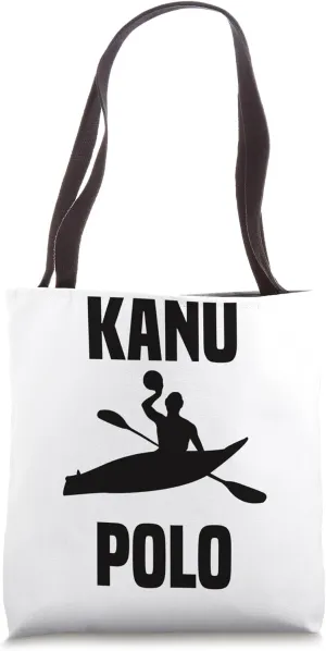 Canoe Polo Water Sport Tote Bag