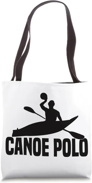 Canoe Polo Water Sport Tote Bag