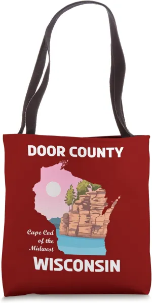 Cape Cod of the Midwest Door County Wisconsin Tote Bag