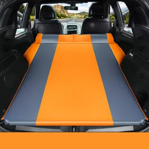 Car Automatic Inflatable Bed for Buick Encore 1.Generation 2013 2014 2015 2016 2017 2018 2019, Portable Movable Thickened Trunk Sleeping Bed Outdoor Camping Hiking Air Mattress,Orange