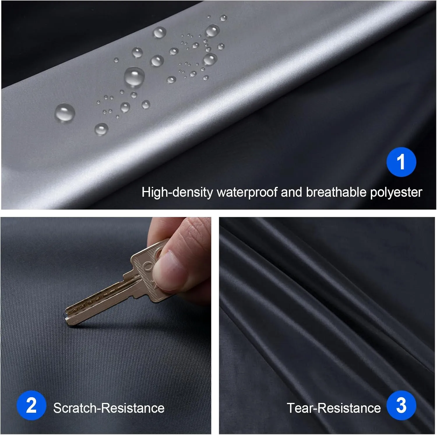 Car Cover for Coupe Sport Sedan Waterproof All Weather, Suitable for Porsche Boxster, Toyota 86/Supra, Nissan 370Z/350Z, Audi A3, Kia Spectra, Acura Integra, Dodge Viper etc.