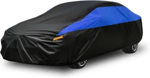 Car Cover for Coupe Sport Sedan Waterproof All Weather, Suitable for Porsche Boxster, Toyota 86/Supra, Nissan 370Z/350Z, Audi A3, Kia Spectra, Acura Integra, Dodge Viper etc.