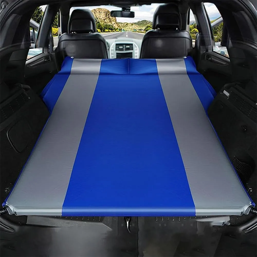 Car Inflatable Mattress for Toyota Highlander 2014 2015 2016 2017 2018 2019 Self Inflating Sleeping Pad Thickened Air Bed Cushion Camping Travel Mattress Multifunctional,Blue