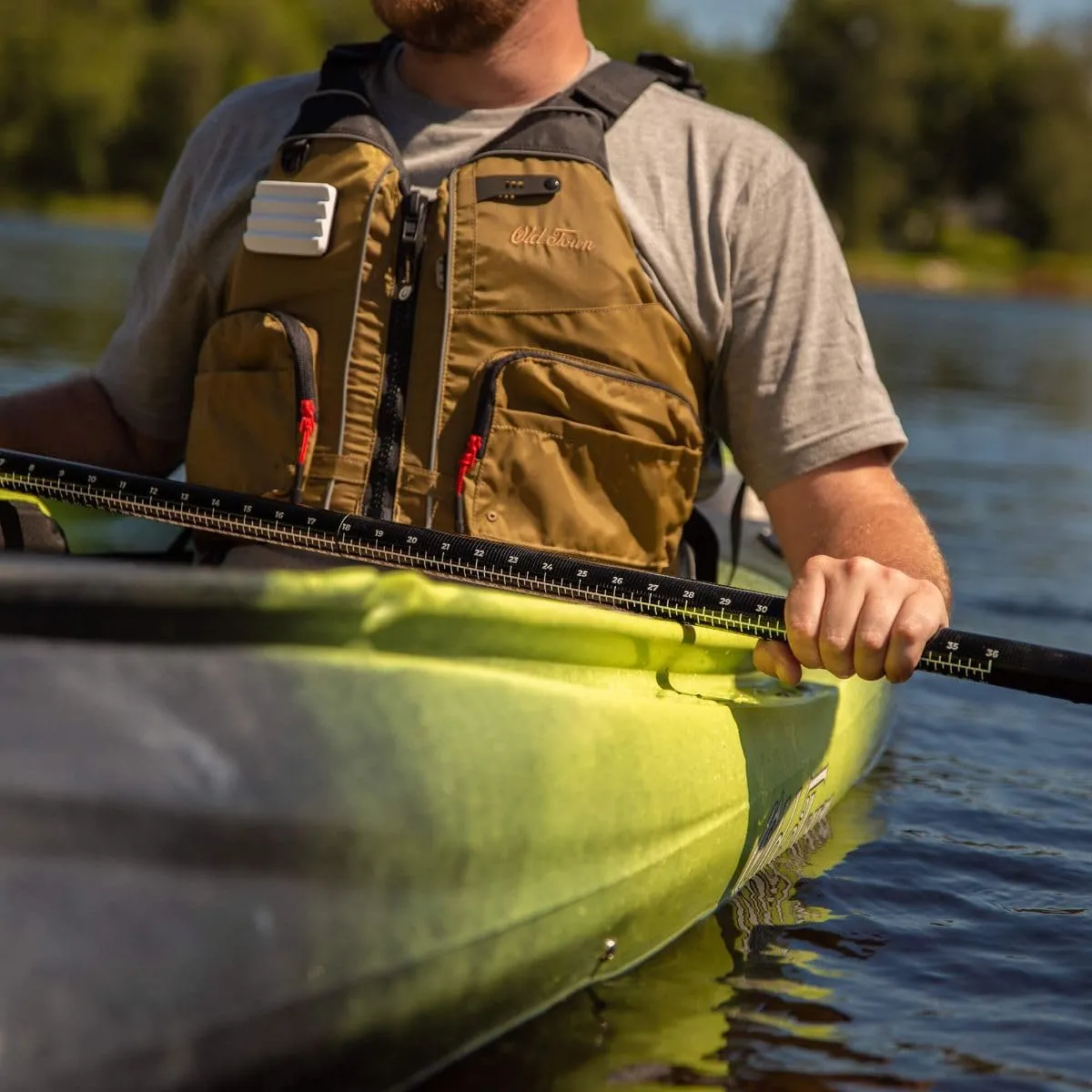Carlisle Magic Angler Kayak Paddle with Polypropylene Blades and Wrapped Fiberglass Shaft