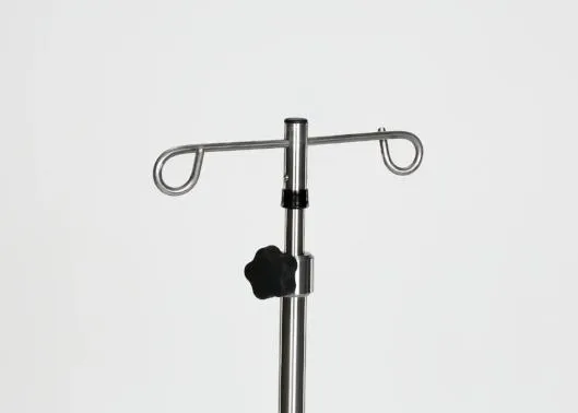 Chrome 6-leg IV Pole