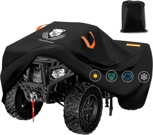 ClawsCover ATV Quad Covers 88 Inch XXL(Plus) Waterproof Outdoor Heavy Duty Oxford Cloth 4 Wheeler Accessories Fadeless Windproof All Weather Protection for Polaris Can am Kawasaki Honda Yamaha Suzuki