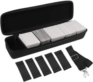 Comecase Card Case Storage Bag Collection, Holds Up to 1500 Cards, Portable Game Card Holder Shoulder Bag Perfect for Cards Against Humanity, Phase 10, PM TCG Cards, Monopoly Deal, Top Trumps etc