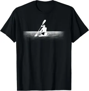 Cool Kayak Design For Men Women Kayaker Kayak Boat Kayaking T-Shirt