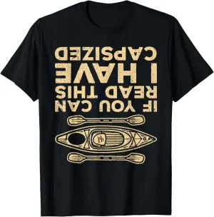 Cool Kayak For Men Women Kayaking Lovers Boat Canoe Kayakers T-Shirt