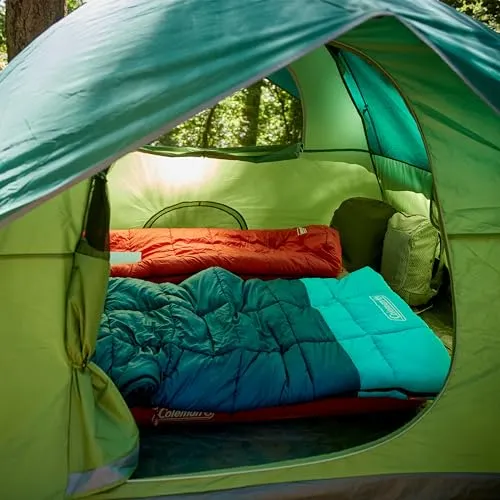 Cool-Weather Sleeping Bag,Adult Sleeping Bag w/ Heat Retention