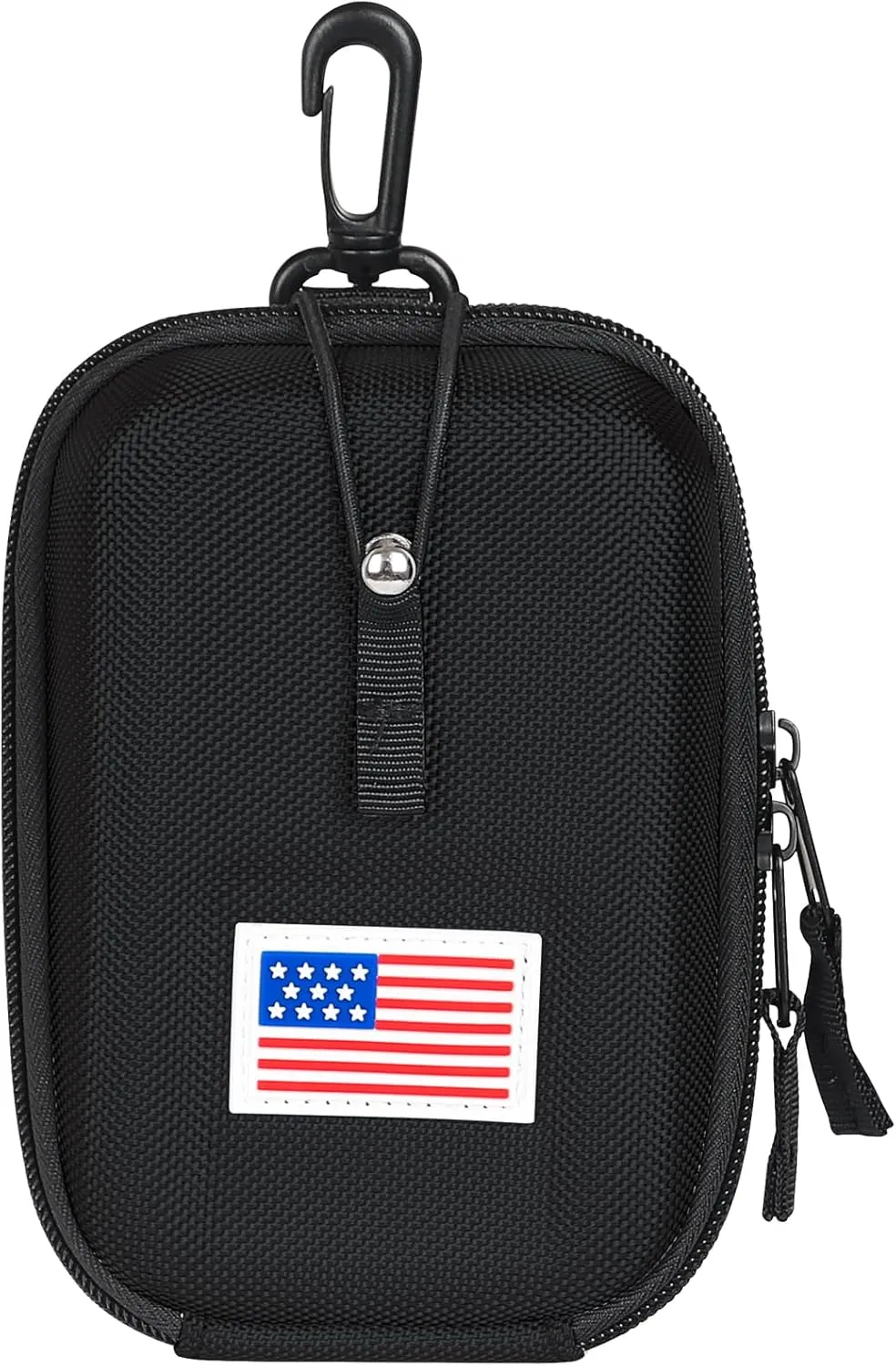 Craftsman Golf Rangefinder Case USA Flag Hard Shell for Tectectec Callaway, Universal Range Finder Carry Bag