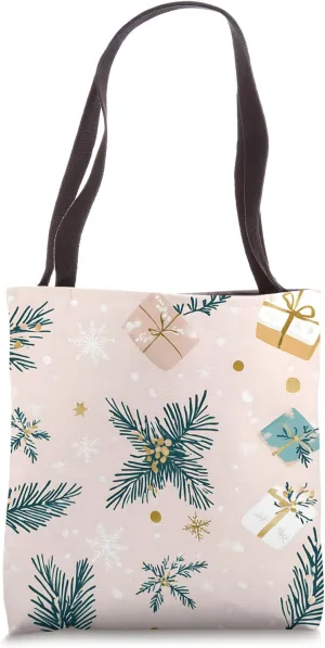 Cute Christmas Xmas Holiday-Themed Tote Bag