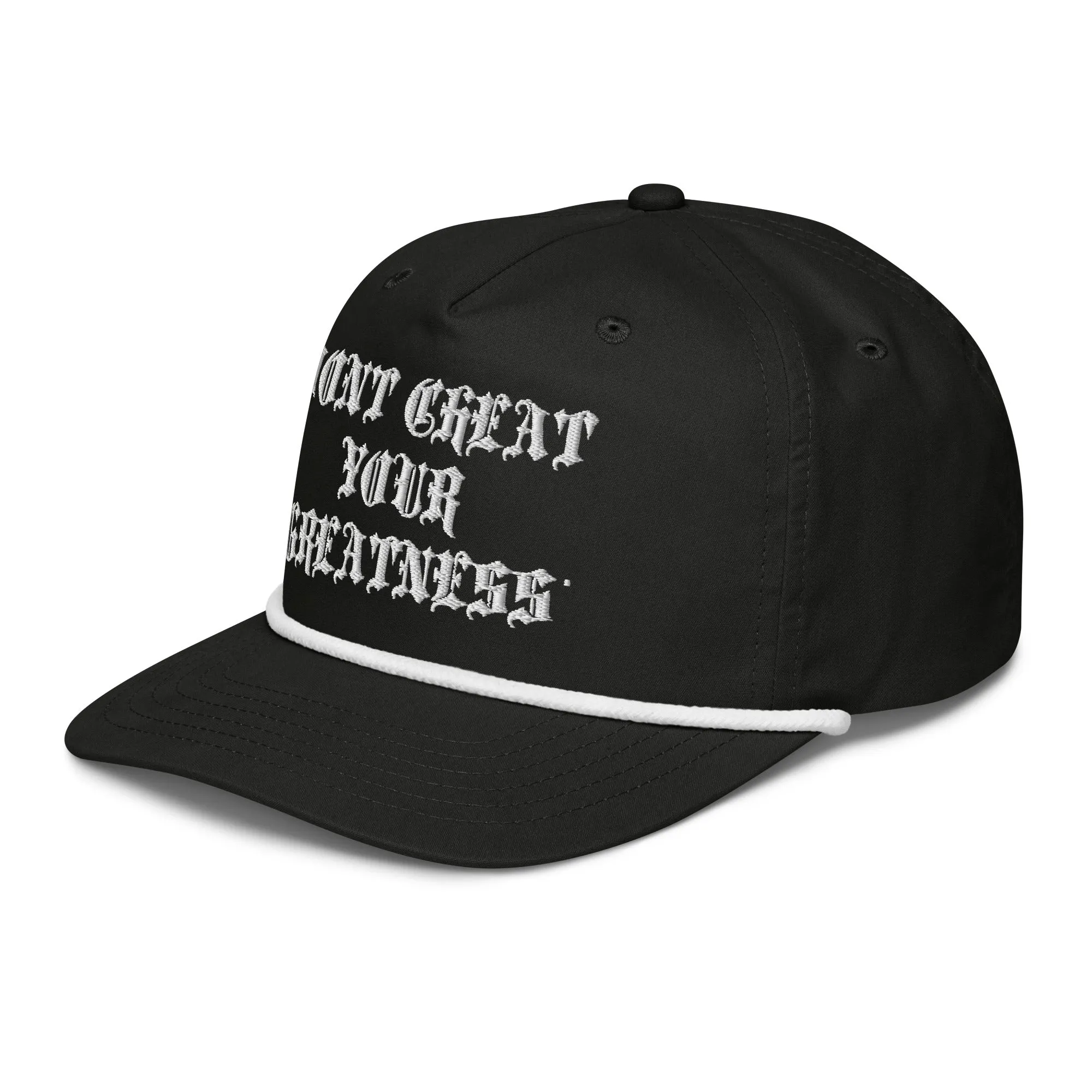 Cycle X White Logo  Golf rope cap