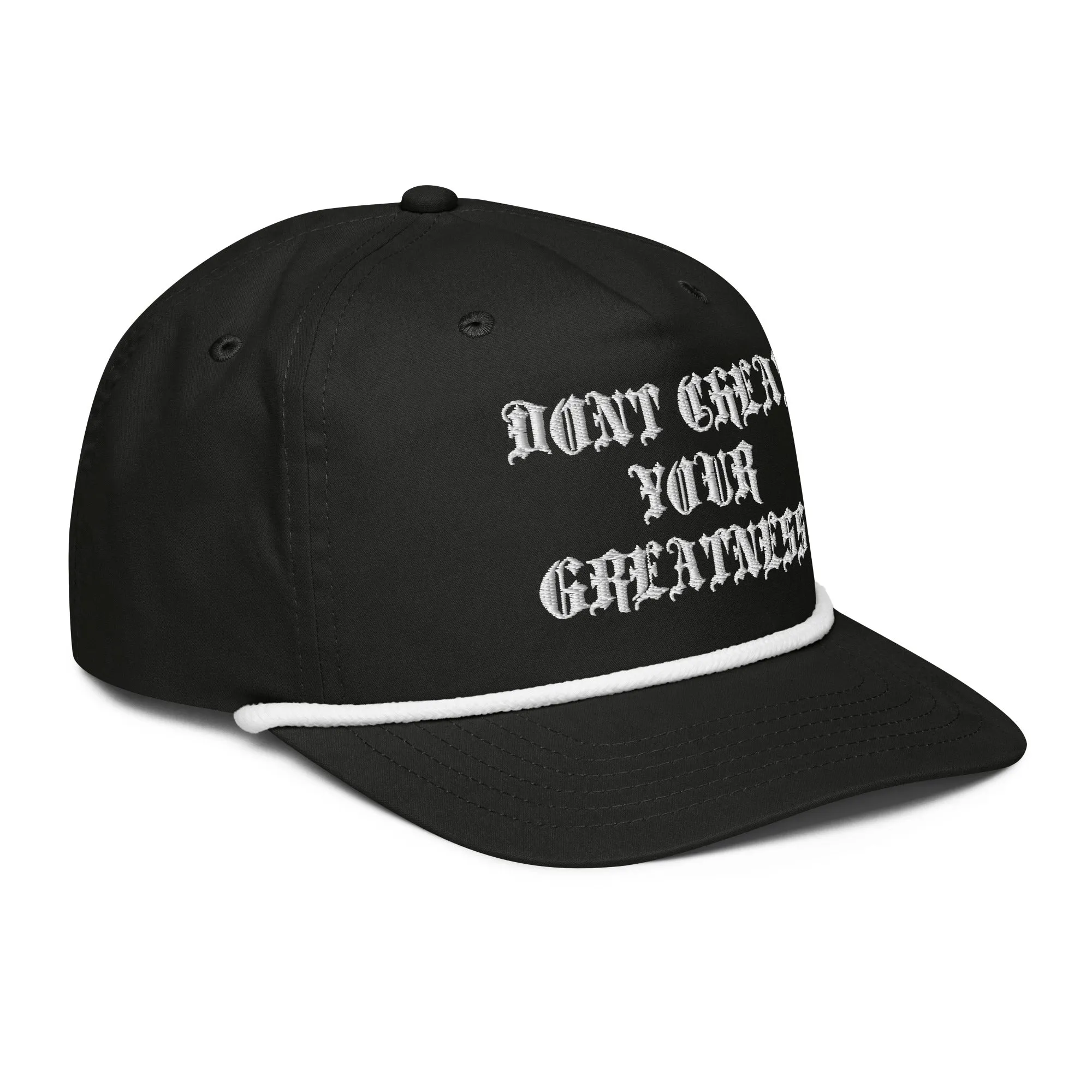 Cycle X White Logo  Golf rope cap