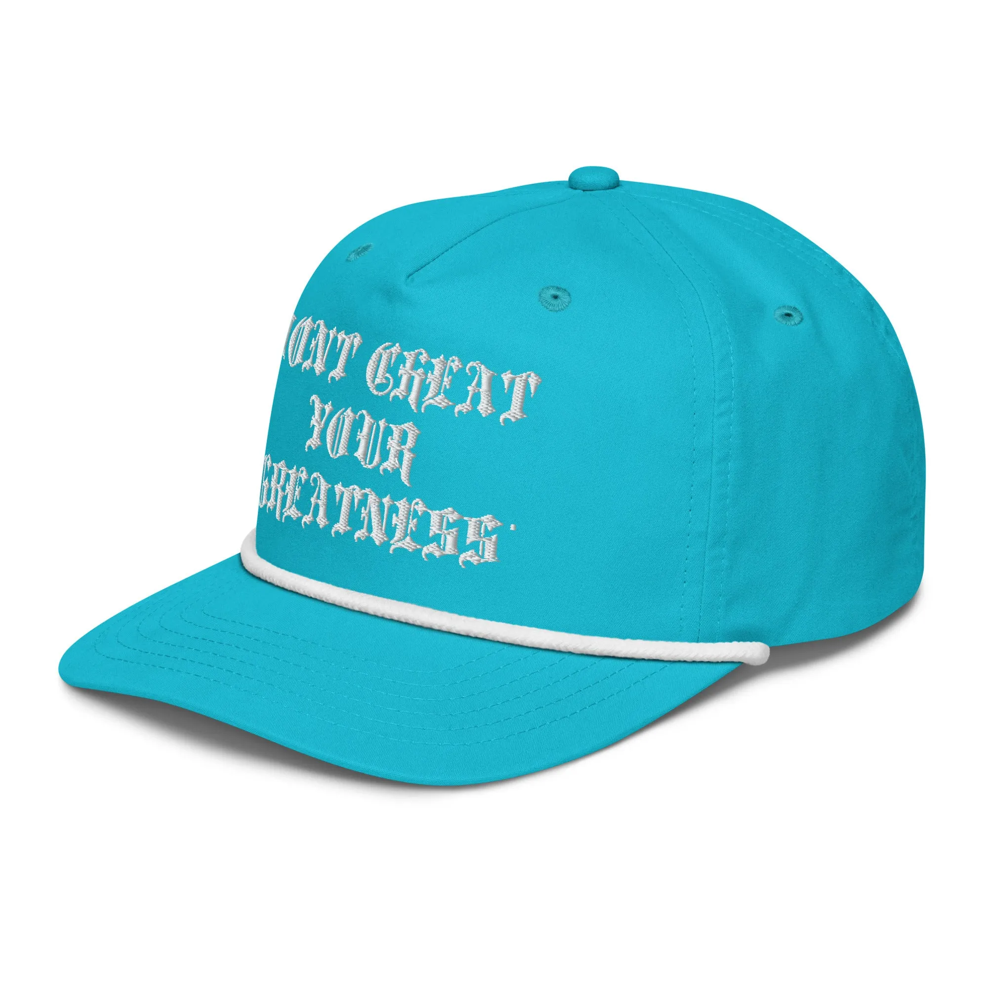 Cycle X White Logo  Golf rope cap