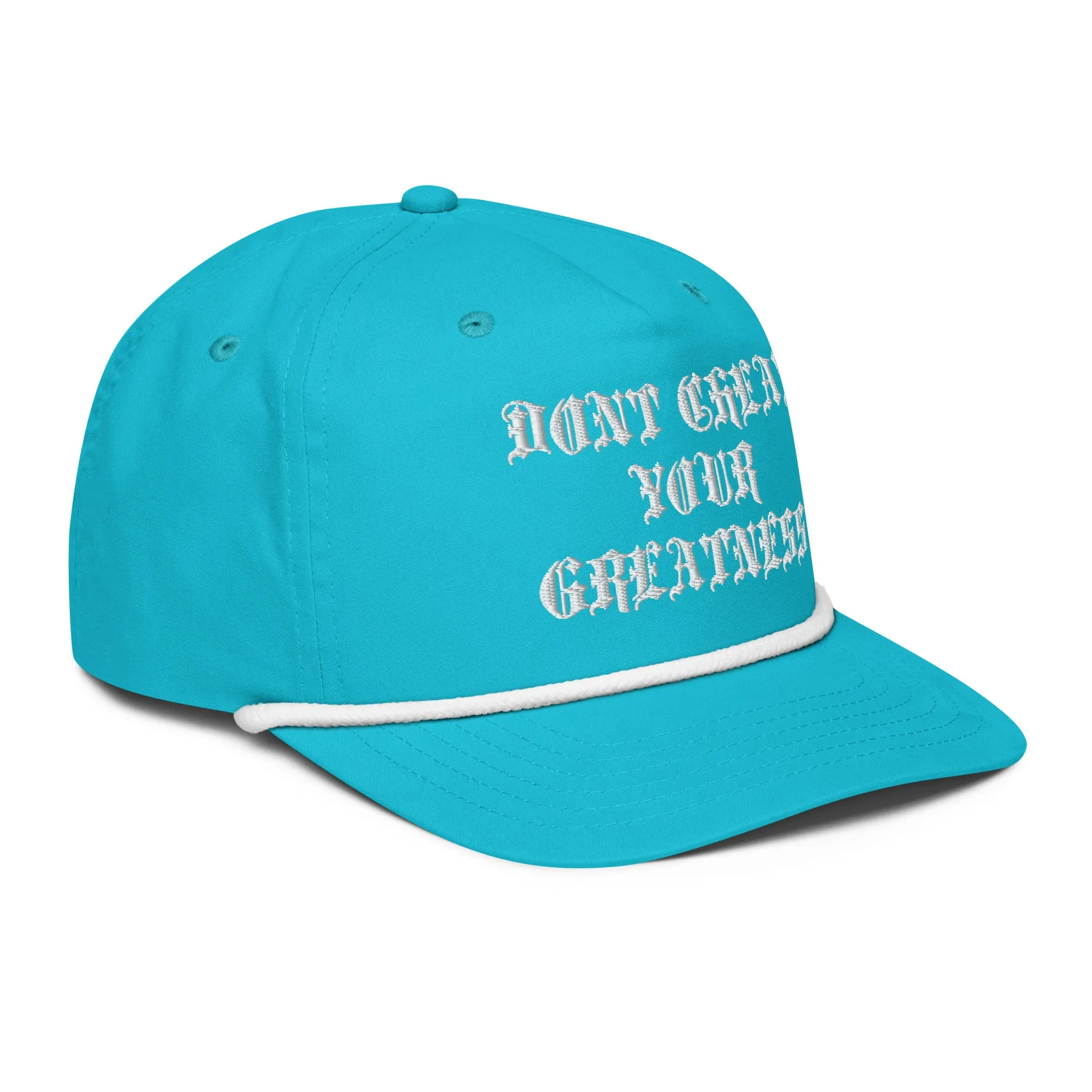 Cycle X White Logo  Golf rope cap