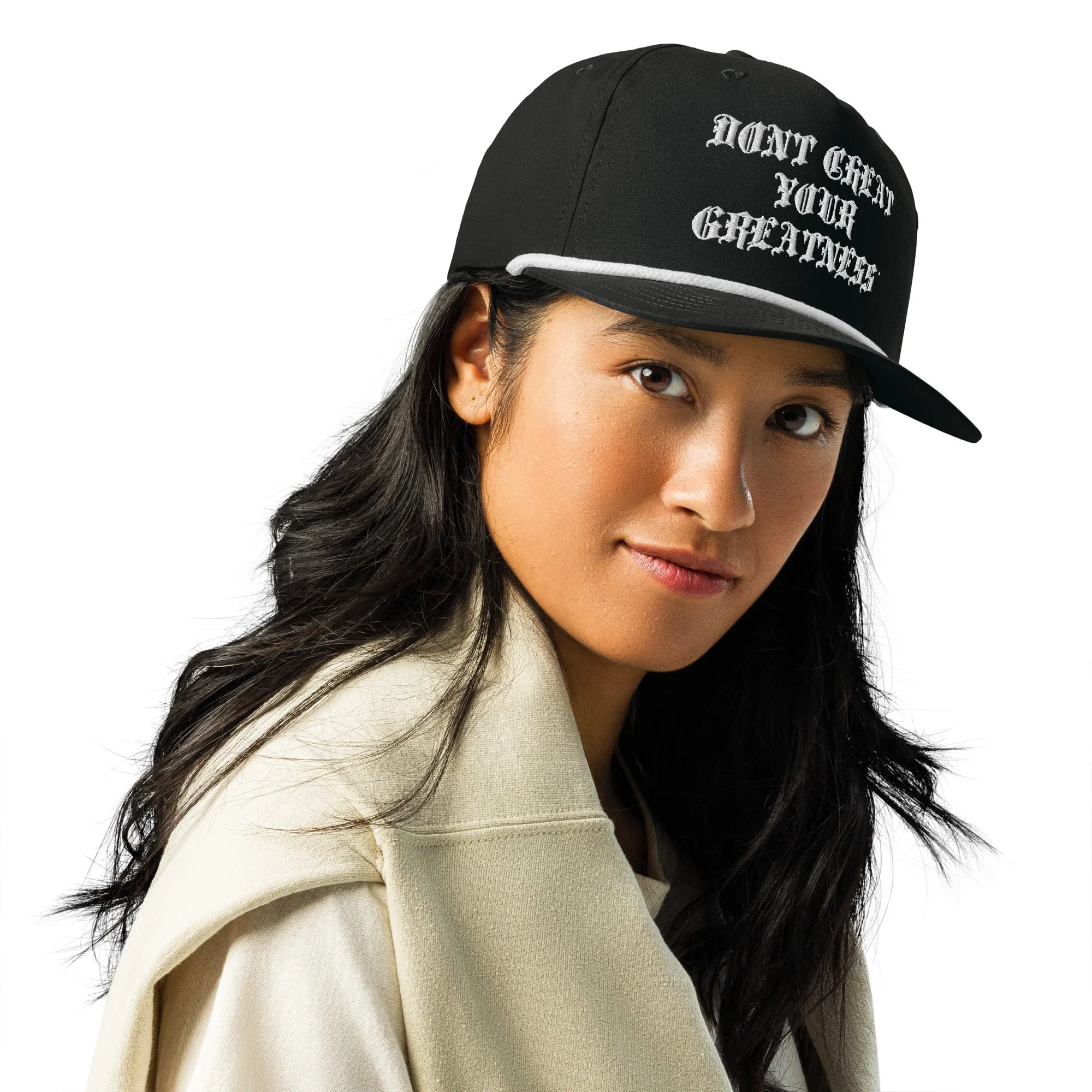 Cycle X White Logo  Golf rope cap