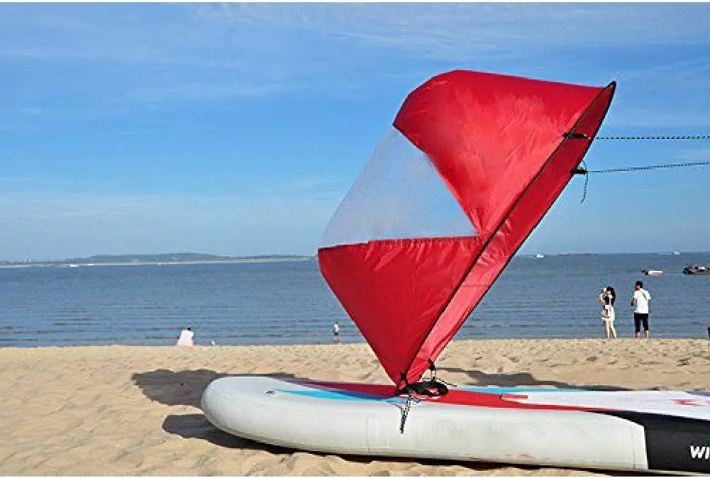 Daxin Foldable Kayak Sails Airkayaks Foldable Kayak Wind Sails for Surfing, Boating