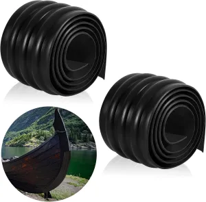 Deekin 2 Pcs Kayak Keel Guard for Fiberglass 4" Width Boat Kayak Aluminum Boat Prevent Damage Self Installation Accessories for Fiberless Boats Inflatable Boats