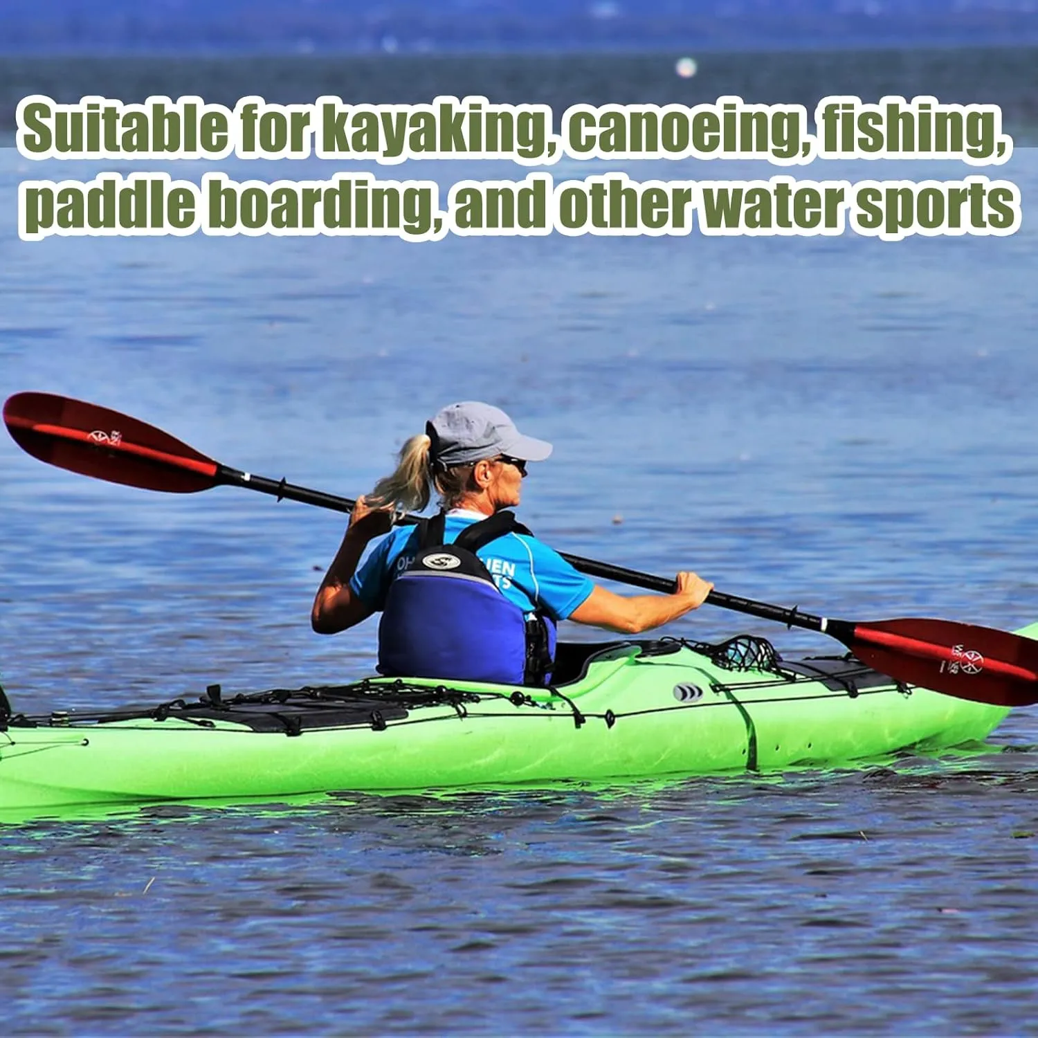Deluxe Padded Kayak Seats 2 Pack - Premium Shockproof Seats with Back Support for Kayaking, Canoeing, Fishing, Paddle Boarding - Comfort, Versatility and Extra Storage