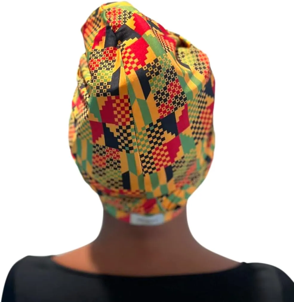 Deluxe Swim Turban & Beach Bag Combo - Maximum Protection for Natural Hair, Curls, Braids & Extensions - Waterproof Non-Slip Design with Easy-Grab Technology - Professional Hair Care System