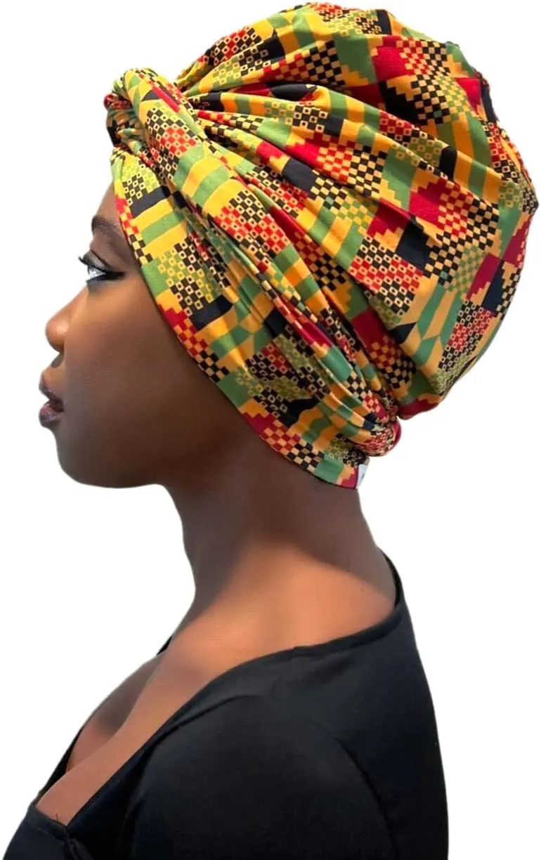 Deluxe Swim Turban & Beach Bag Combo - Maximum Protection for Natural Hair, Curls, Braids & Extensions - Waterproof Non-Slip Design with Easy-Grab Technology - Professional Hair Care System