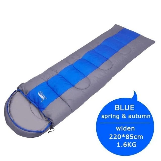 Desert&Fox Camping Sleeping Bag, 220x85cm Envelope Waterproof Shell Lightweight Sleeping Bag,Compression Sack