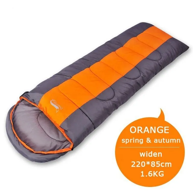 Desert&Fox Camping Sleeping Bag, 220x85cm Envelope Waterproof Shell Lightweight Sleeping Bag,Compression Sack
