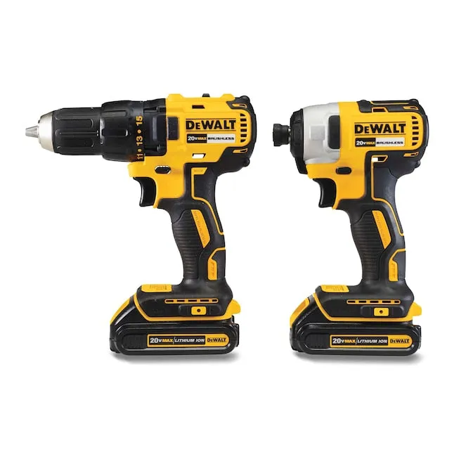 DEWALT 20V MAX* Compact Brushless Drill/Driver and Impact Kit