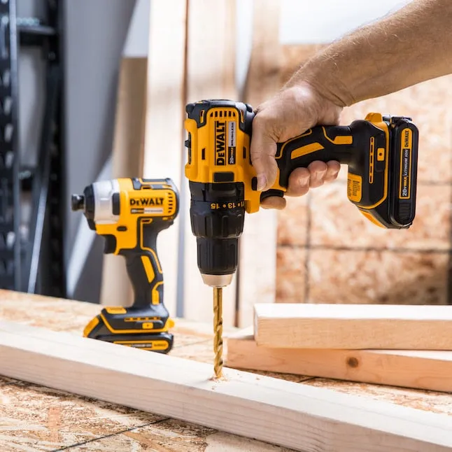 DEWALT 20V MAX* Compact Brushless Drill/Driver and Impact Kit