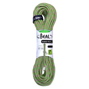Diablo (10.2mm, 70m) - unicore, groen, klimtouw