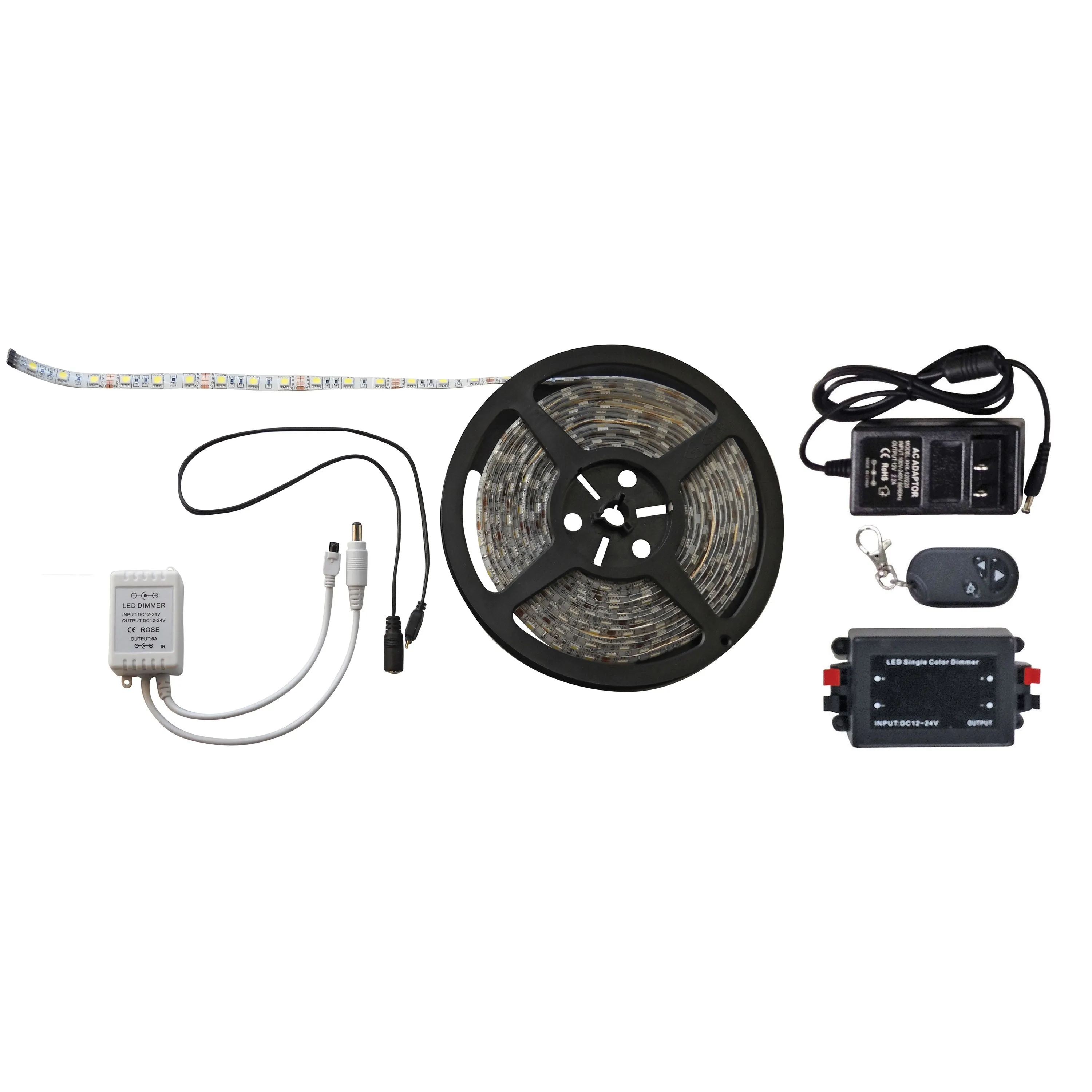 Diamond Group DG52688RF LED Strip Light Kit with RF Remote - 16', Multicolor