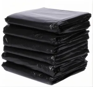 DJDBaihuo 26-32 gallon 31.5 inches wide x 35.4 inches high Large garbage bag, thick and oversized, hotel, oversized plastic bag, disposable commercial and household use (100 pieces).