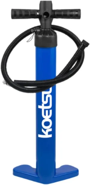 Double Action Pump Hand Pump High Pressure Accessories Air Pump Kayak Inflatable Pump for Camping Paddleboard Inflatable Pool