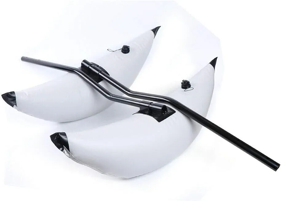 Eapmic Kayak Stabilizer System, 2pcs PVC Inflatable Kayak Canoe Boat Fishing Outrigger Stabilizer Sidekick Arms Water Float