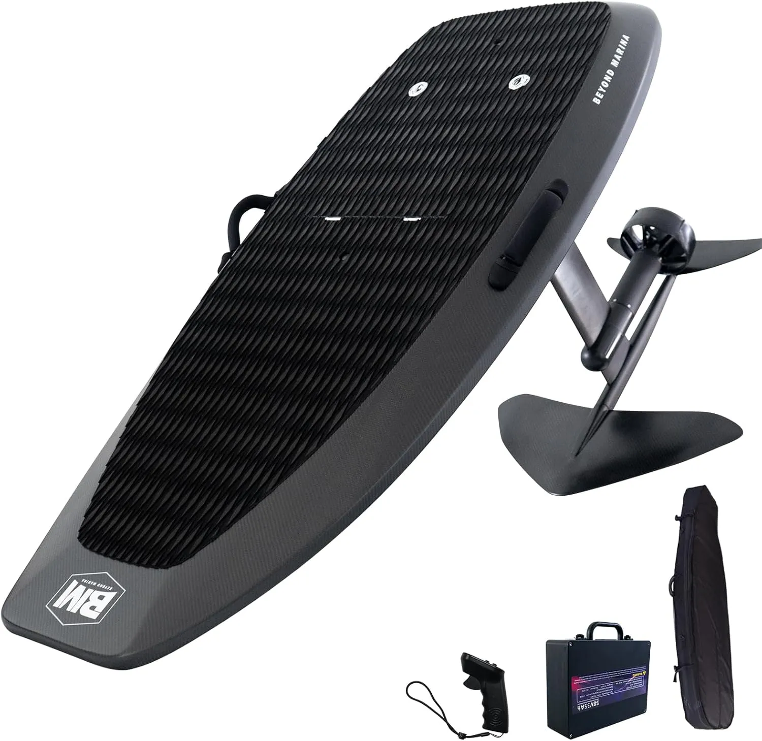 Electric Hydrofoil Surfboard – 8000W Efoil Foil Board for Adults, Supports Up to 286 lbs for Surfing, High-Speed Electric Surfboard with Wireless Remote, Rechargeable Motorized Hydrofoil Board