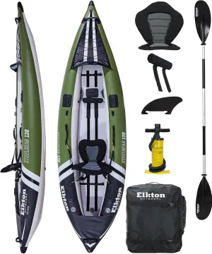 Elkton Outdoors Steelhead Inflatable Fishing Kayak Boat