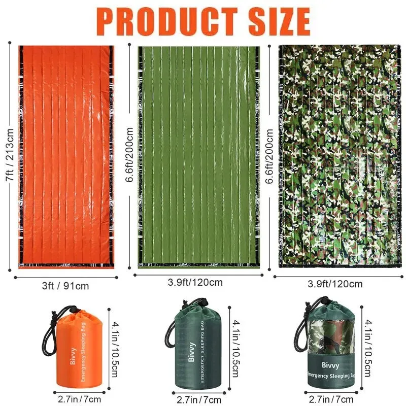 Emergency Sleeping Blanket - Waterproof & Thermal