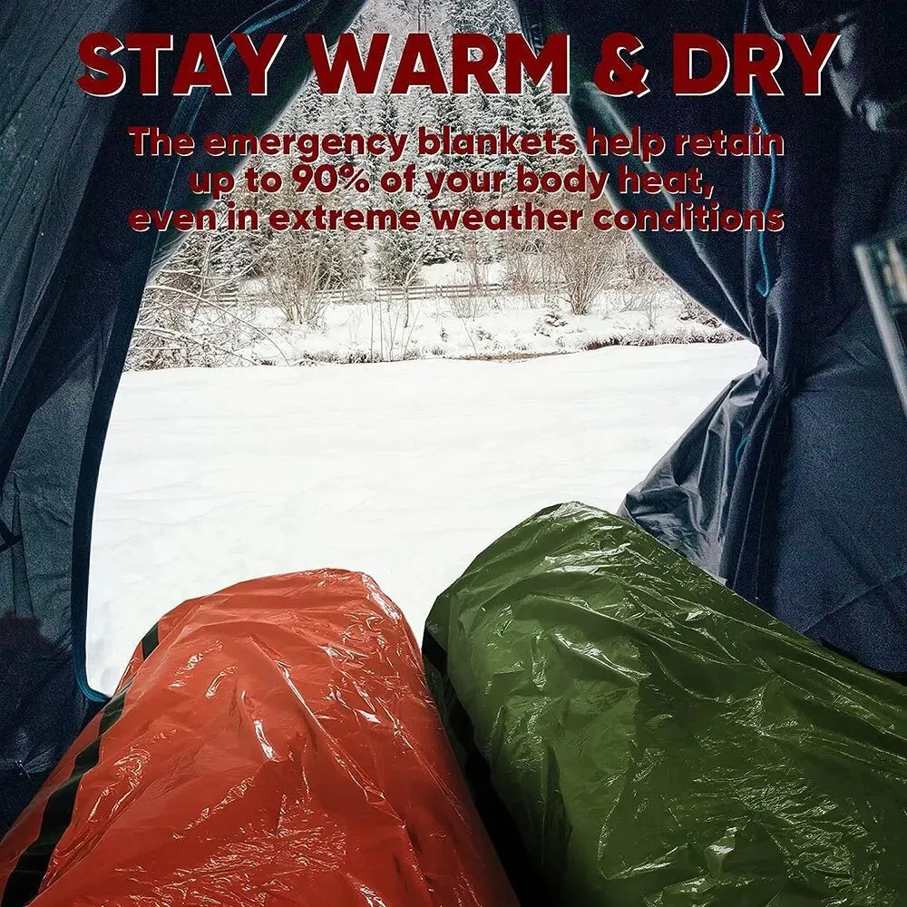 Emergency Sleeping Blanket - Waterproof & Thermal