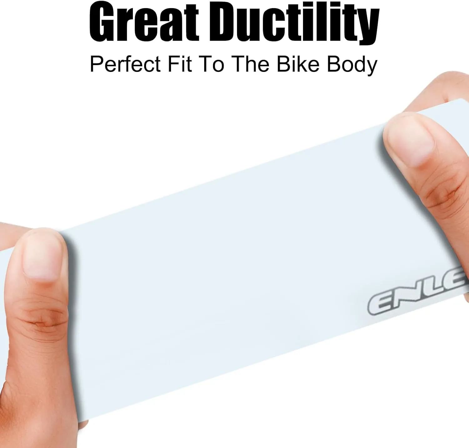 ENLEE Bike Frame Protection Tape, TPU Waterproof All Mountain Style Frame Protection, Thickened Bike Frame Protection Kit, High Impact Clear Bike Frame Protection Kit, Anti-Scratch Protective Film