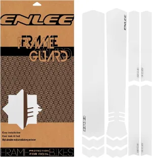 ENLEE Bike Frame Protection Tape, TPU Waterproof All Mountain Style Frame Protection, Thickened Bike Frame Protection Kit, High Impact Clear Bike Frame Protection Kit, Anti-Scratch Protective Film